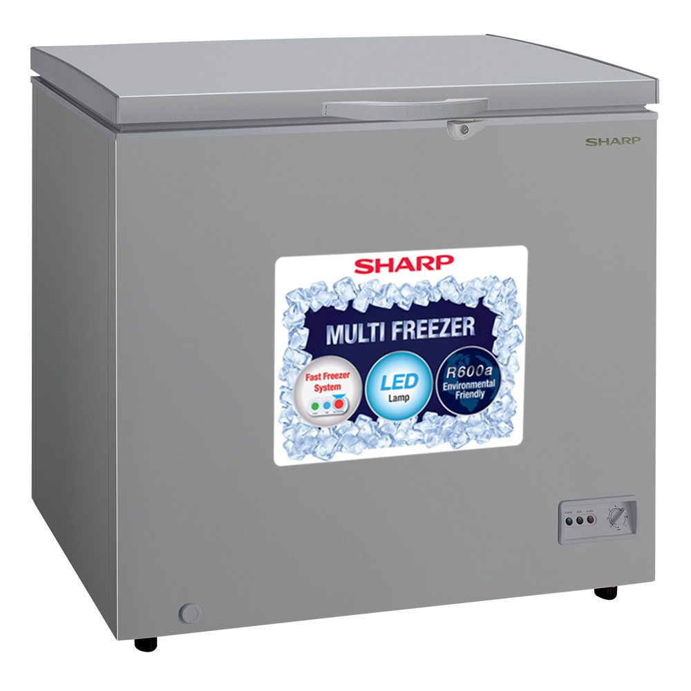 Sharp Freezer SJC-228-GY | 220 Liters - GREY
