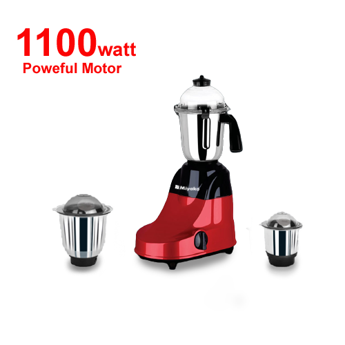Miyako Red Horse Blender – 1100W (3-in-1)