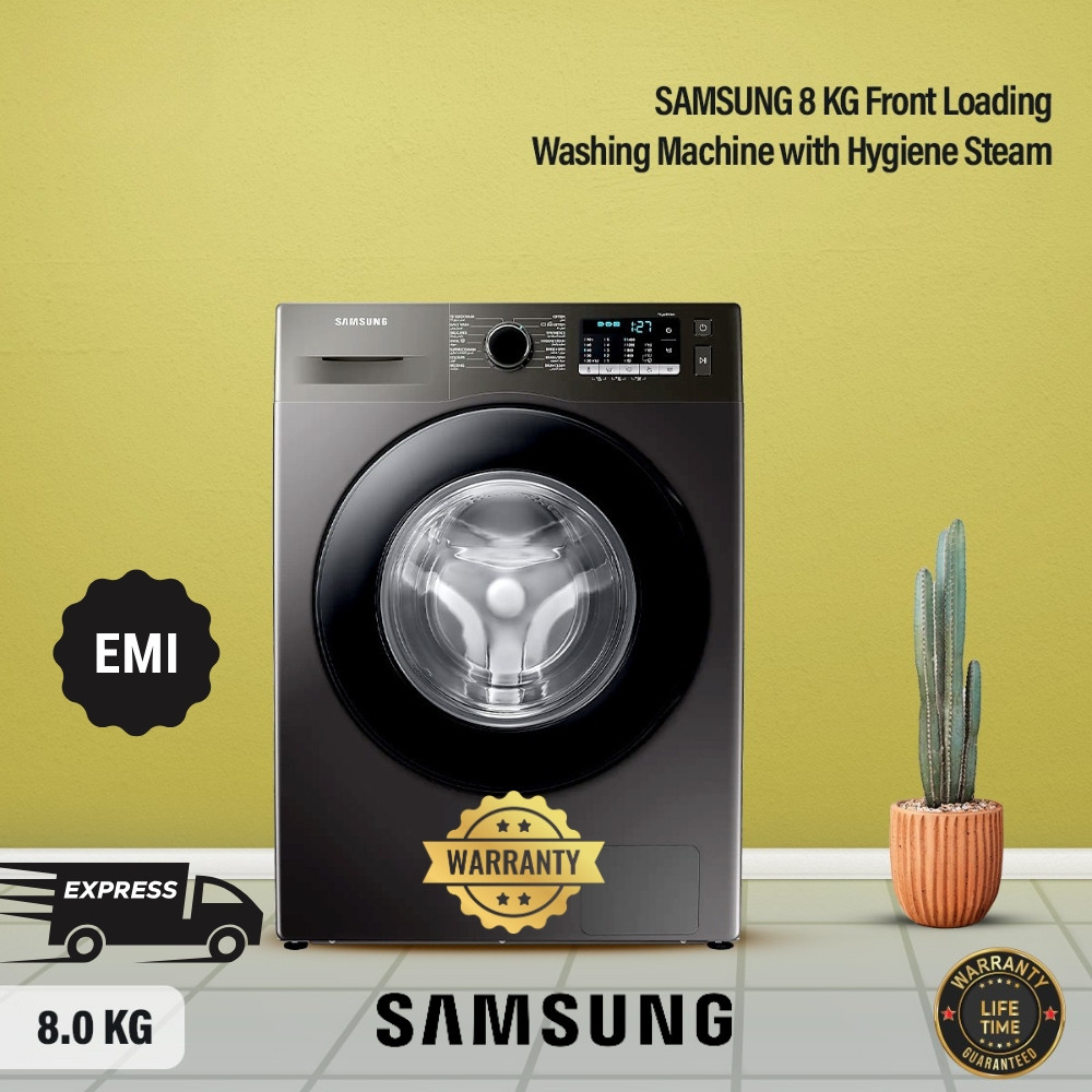 Samsung WW80AGAS21AXLP Front Loading Washing Machine 8kg