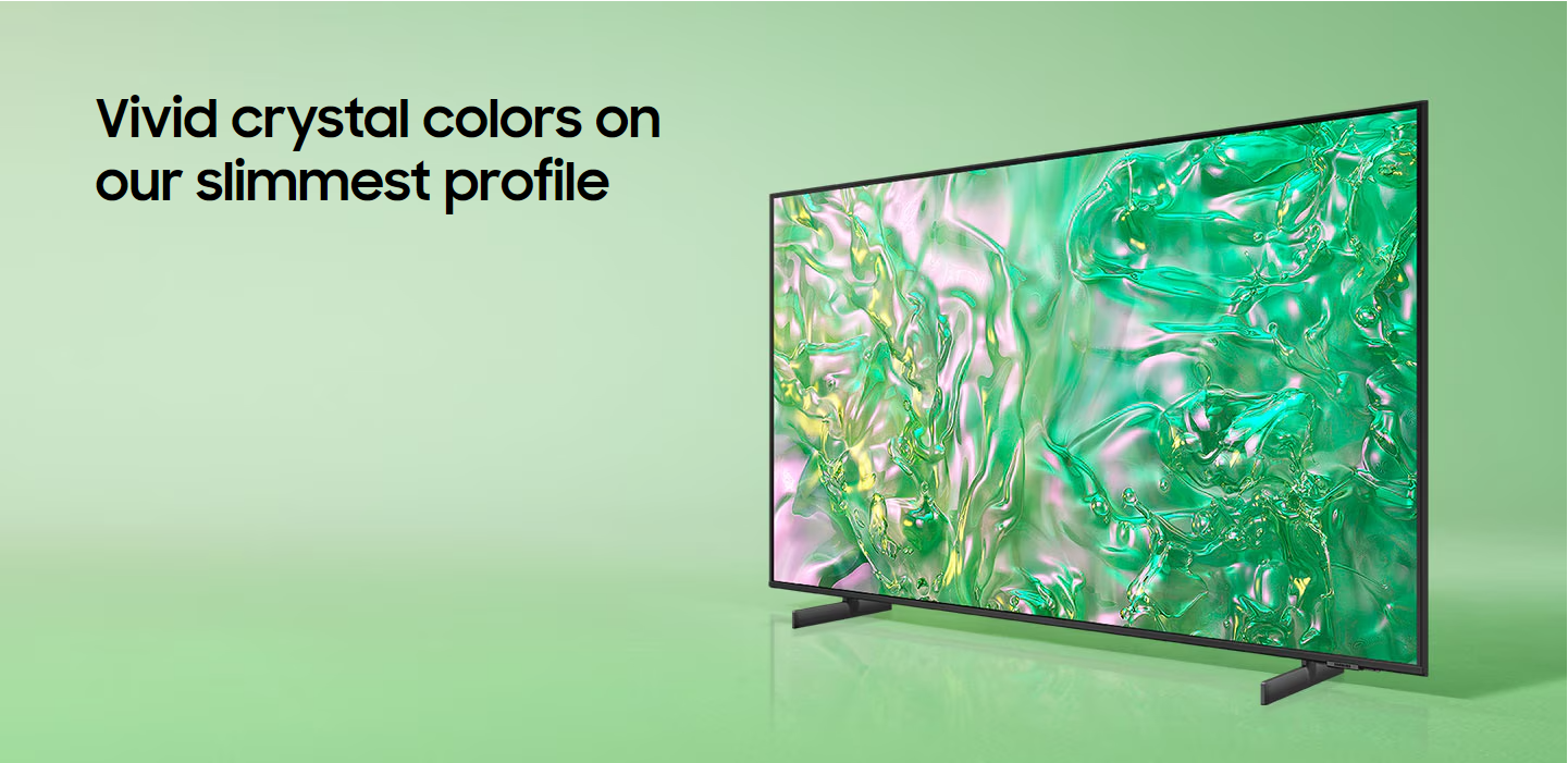 Samsung 75DU8000 Crystal 4K UHD Smart TV(75'')