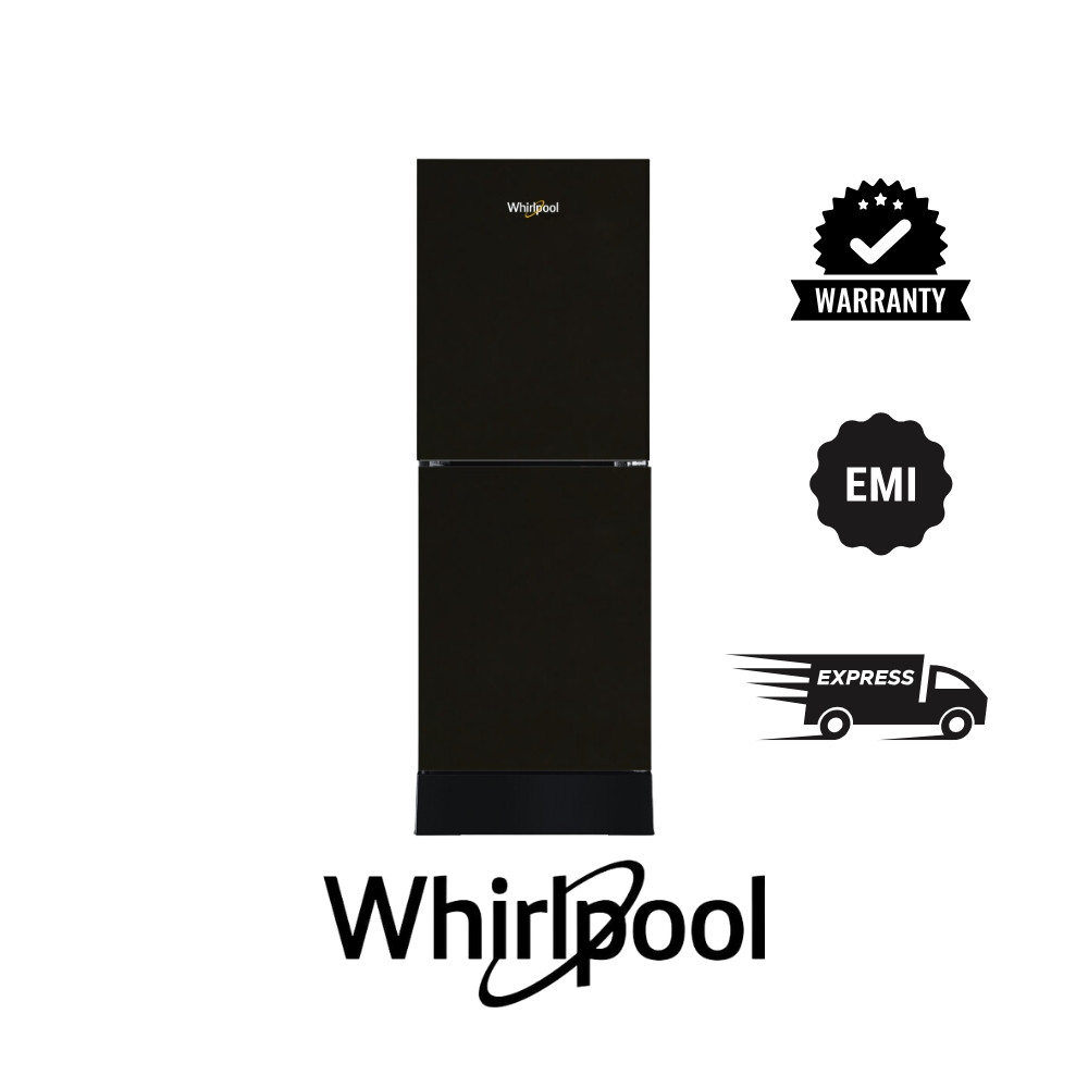 Whirlpool Fresh Magic Pro 278L Crystal Black Refrigerator