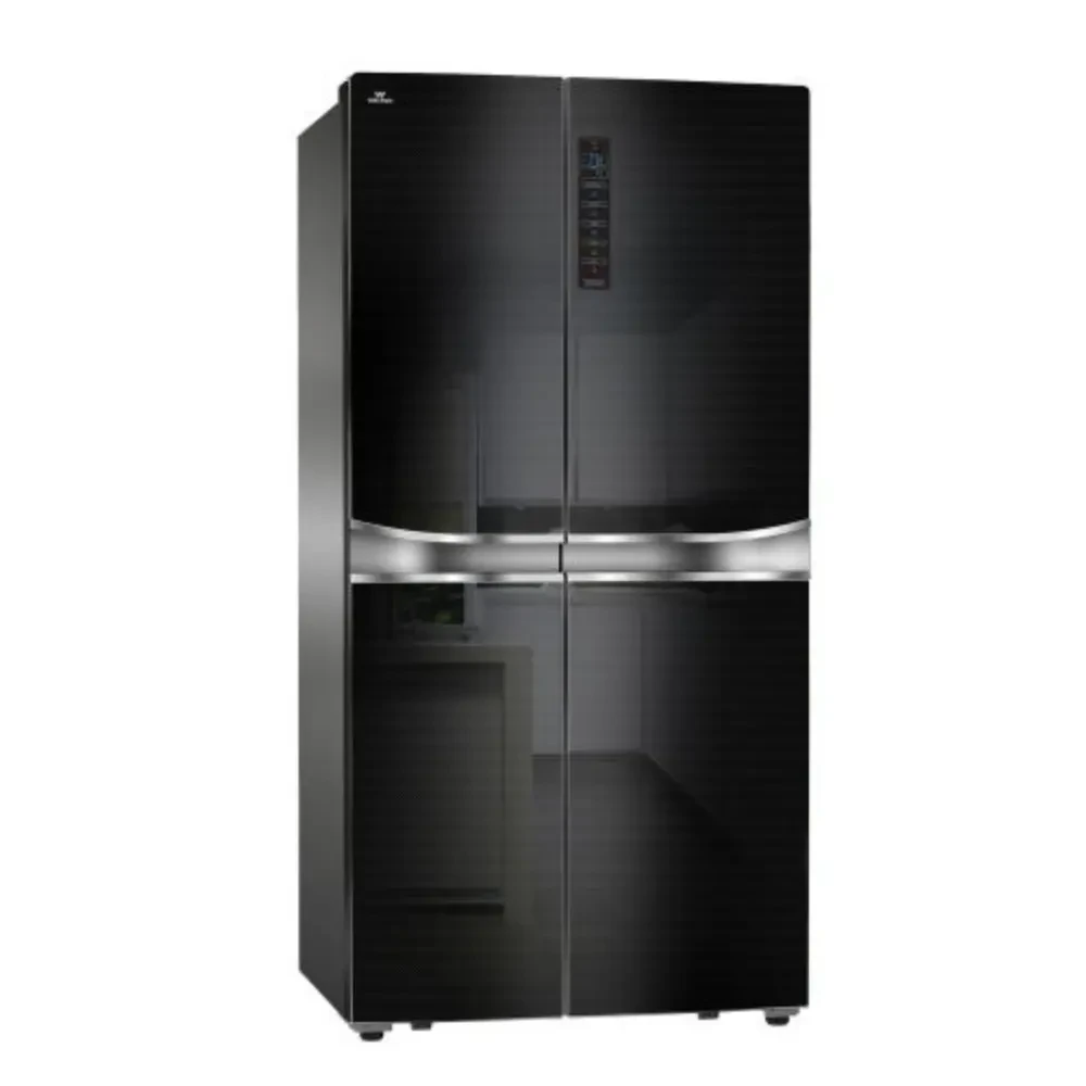 WALTON 601L Double Door Inverter Black Refrigerator WNI-6A9-GDSD-DD