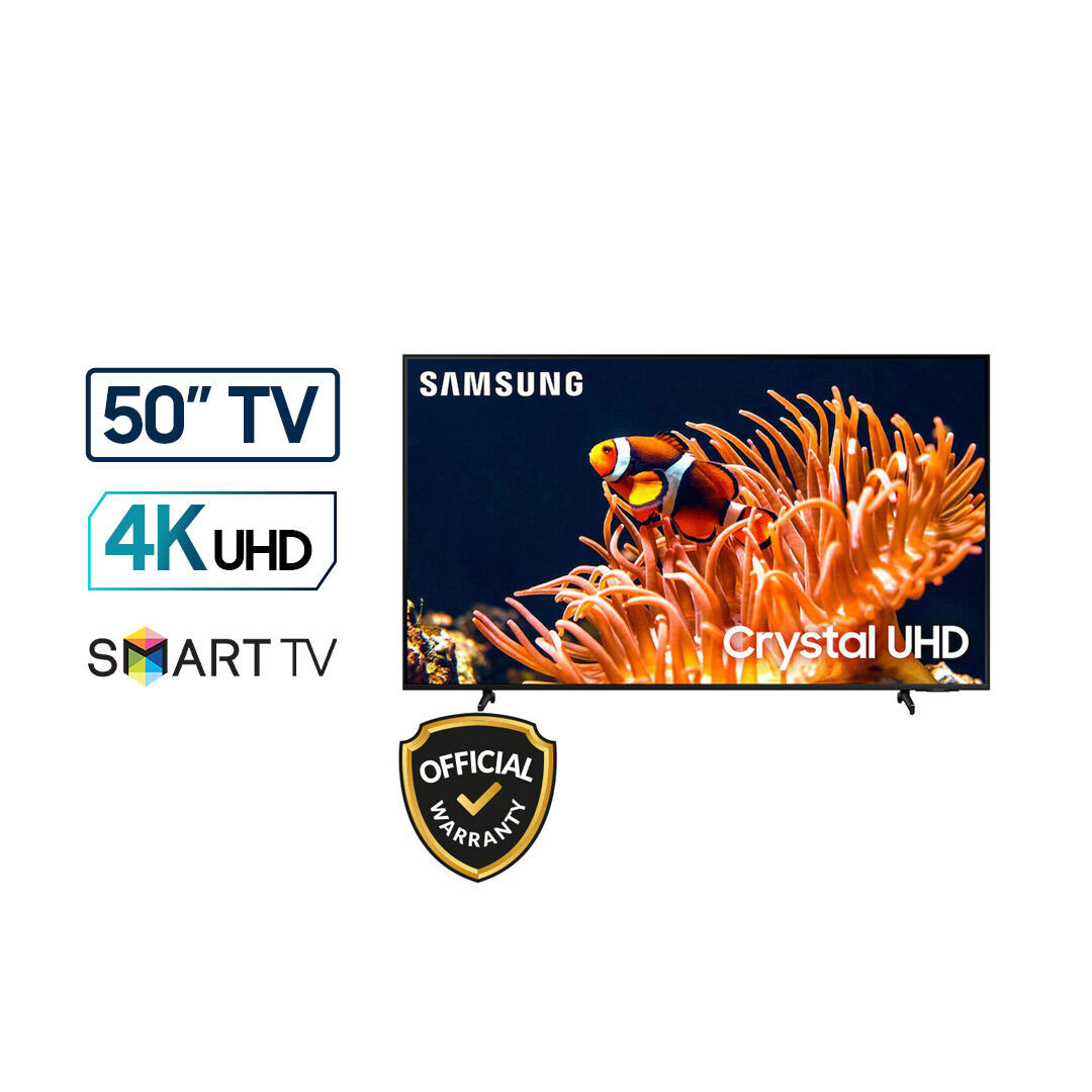 Samsung 50DU8000 Crystal 4K UHD Smart TV 50 Inch