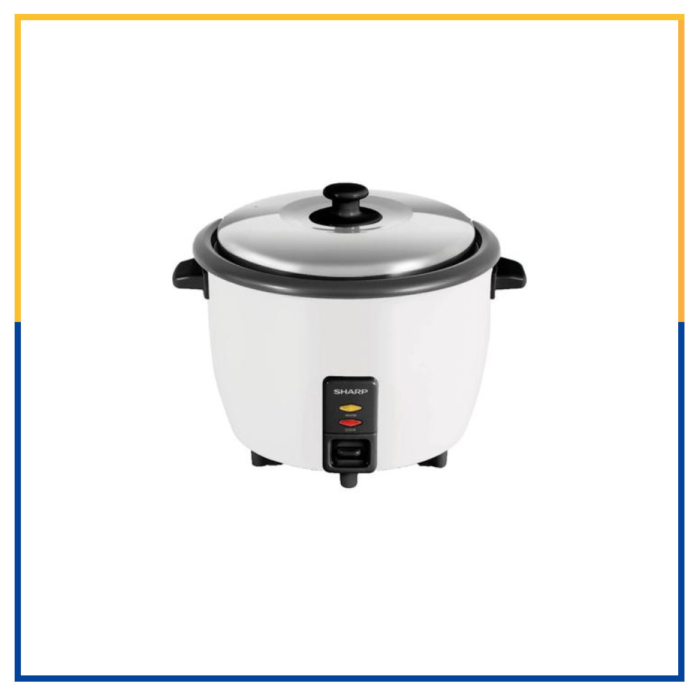Sharp Rice Cooker KSH-288SS-WH | 2.8 Liters - White