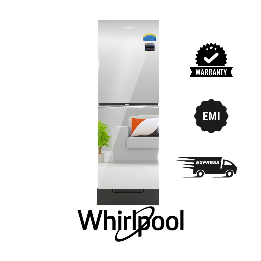 Whirlpool Fresh Magic Pro 278L GD Mirror Inverter Refrigerator