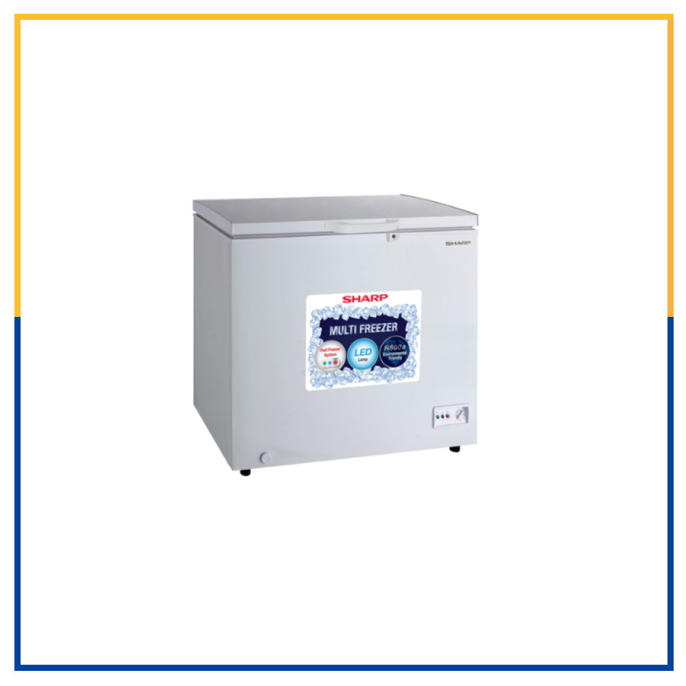 Sharp Freezer SJC-218-WH | 220 Liters - White